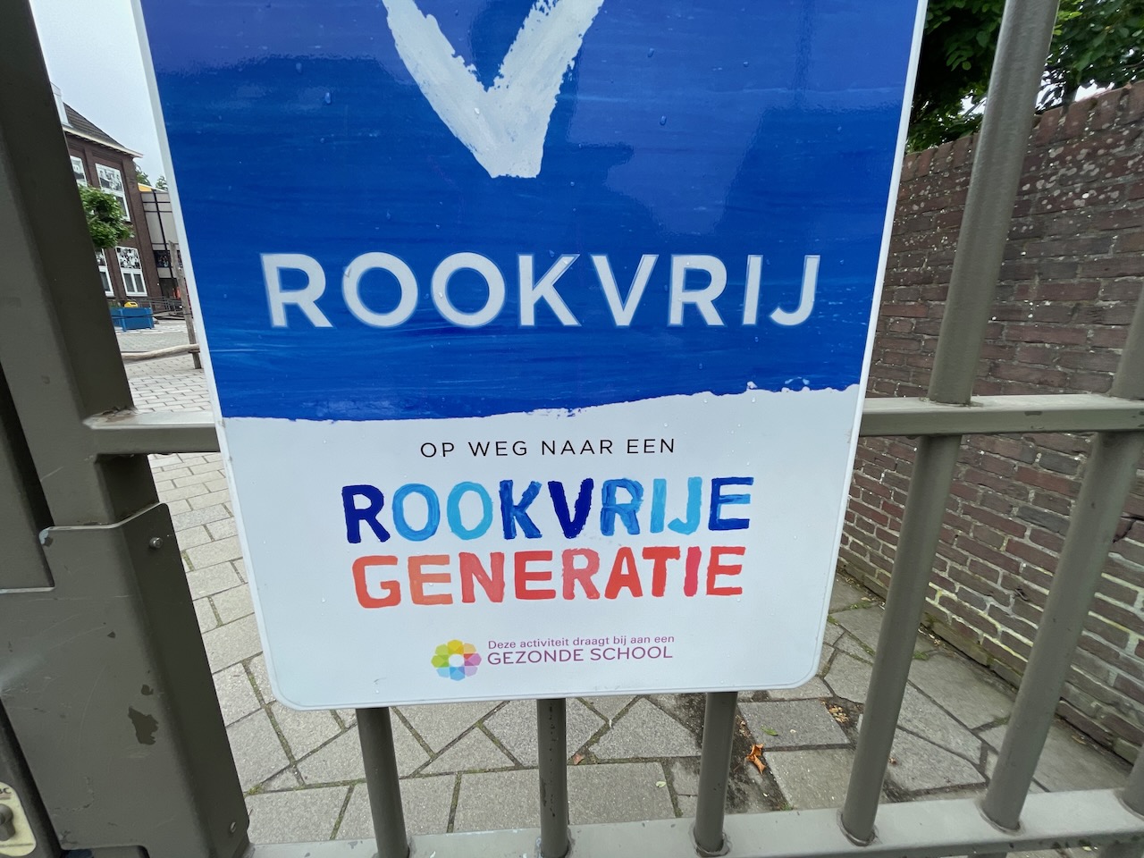 OBS De Weisterbeek gaat voor een rookvrije generatie