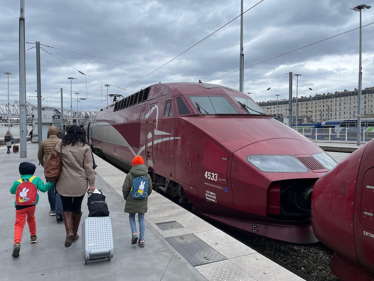 Terug naar huis met Thalys 4533